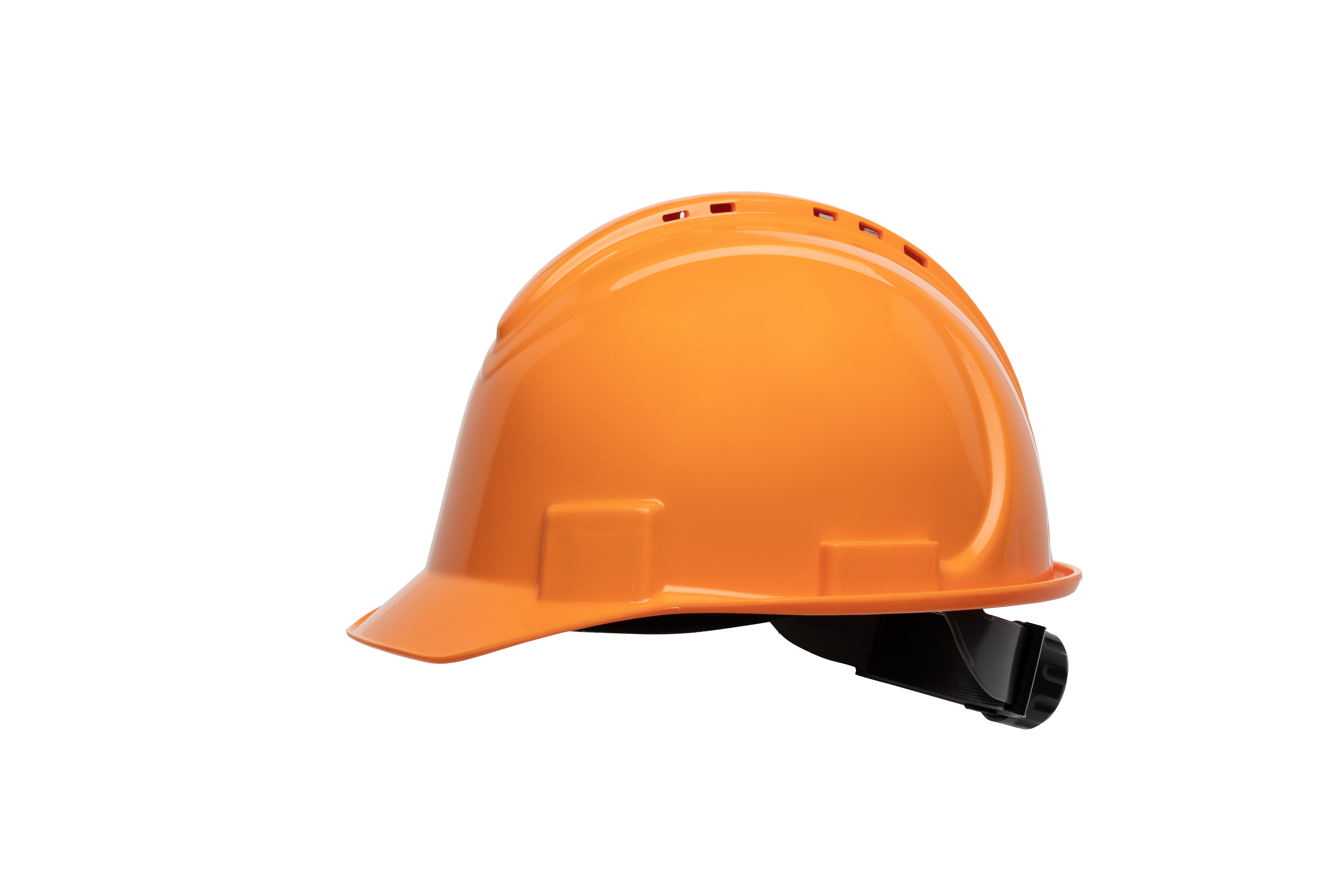 NORTH SHORT BRIM HARD HAT, VENTED, ORANGE - Hard Hats